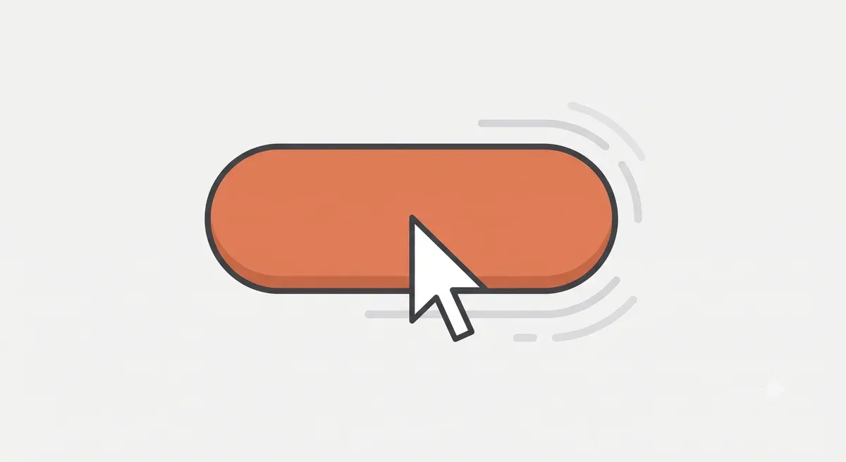 Cursor haciendo clic en un botón de llamado a la acción